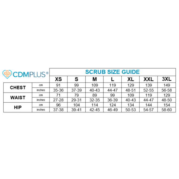 3 Scrub Tops – Reindeer (3 Pack)