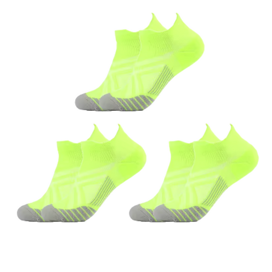 Ankle Compression Socks – Lime (3 Pack)