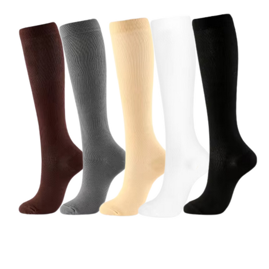 Long Compression Socks – Everyday Essentials (5 Pack)