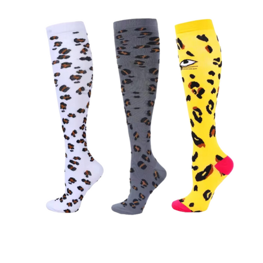 Long Compression Socks – Jungle (3 Pack)