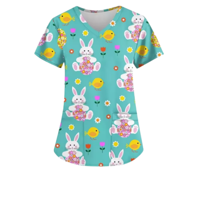 Scrub Top – Chick-tastic