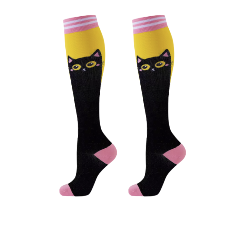 Long Compression Socks – Purrfect Pairs (5 Pack)