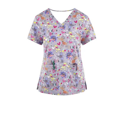 Scrub Top – Oodles of Poodles
