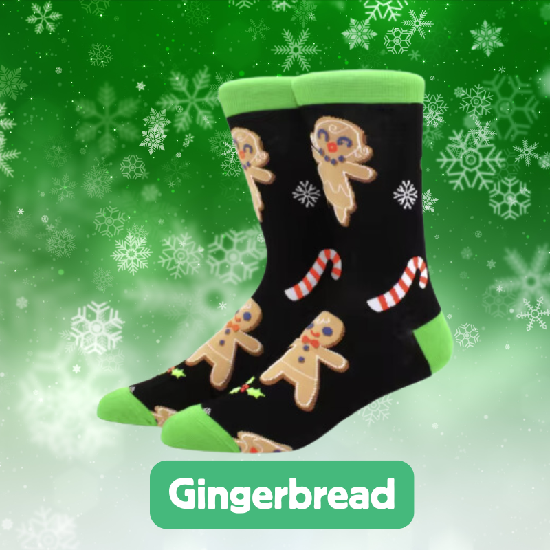 Christmas Crew Socks – 6 Pack
