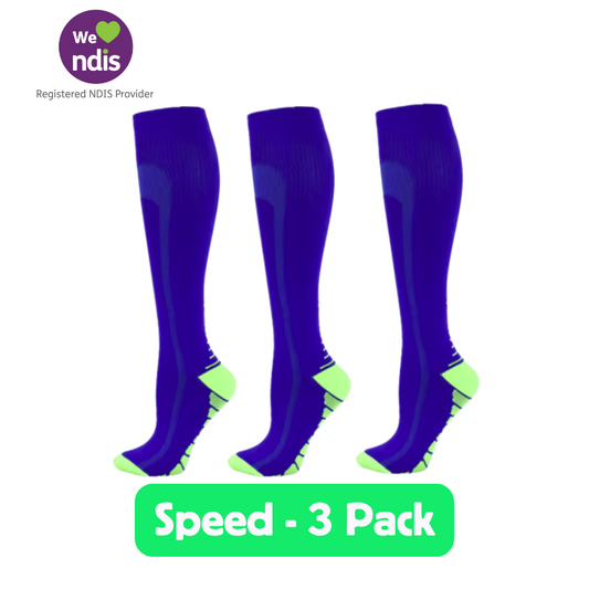 Long Compression Socks – Speed (3 Pack)