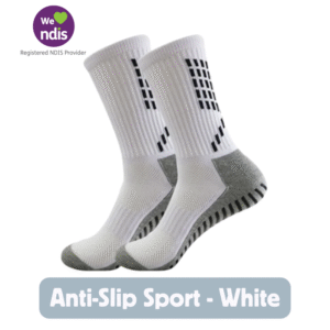 Anti Slip Sport Socks - White
